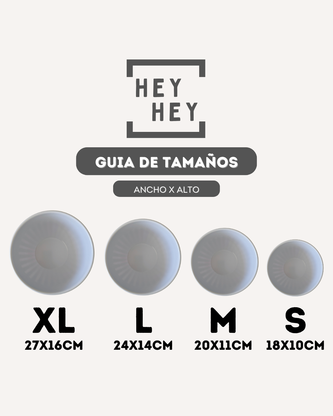 Set de 4 Bowls de Melamina Imitación Cerámica